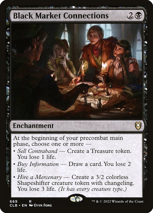 Black Market Connections card art