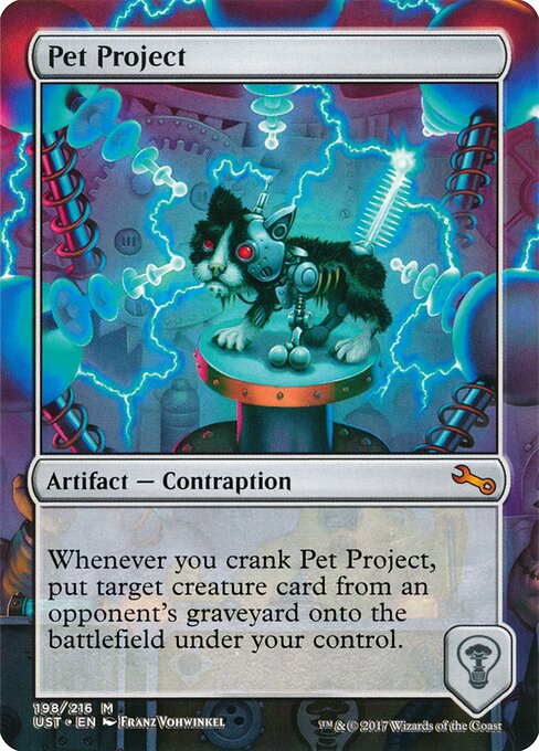 Pet Project card art