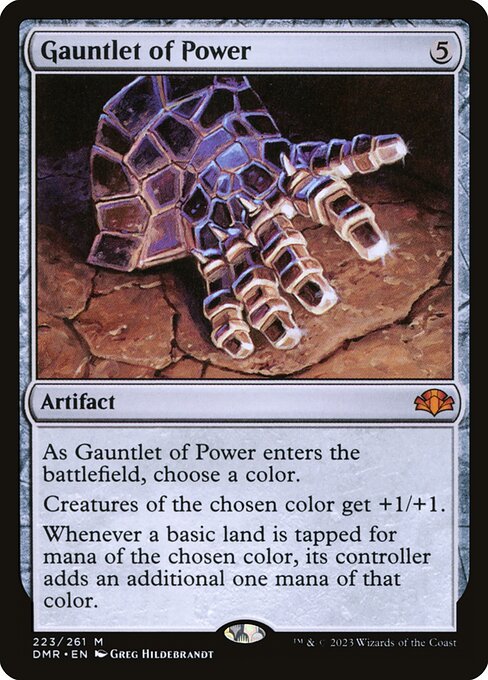 Gauntlet of Power card art