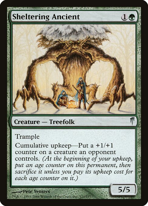 Sheltering Ancient card art