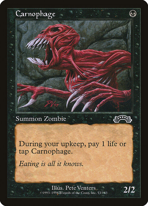 Carnophage card art