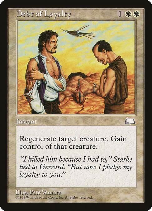 Debt of Loyalty card art