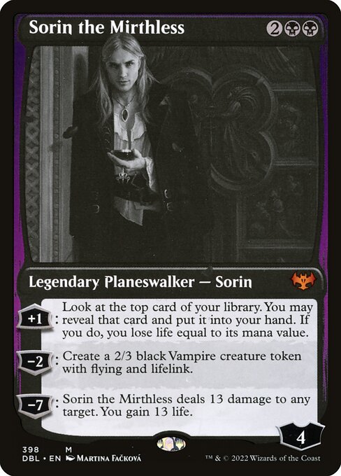Sorin the Mirthless card art