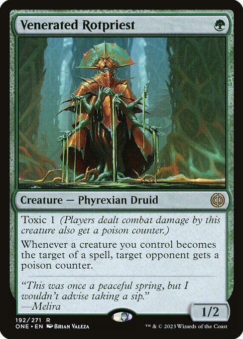 Venerated Rotpriest card art