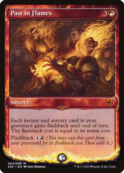 Past in Flames card art