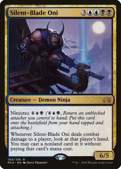 Silent-Blade Oni card art