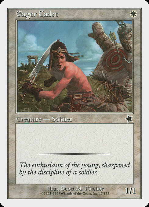 Eager Cadet card art