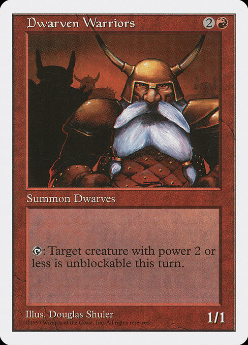Dwarven Warriors card art
