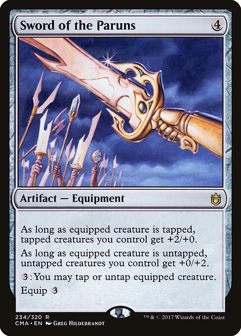Sword of the Paruns card art