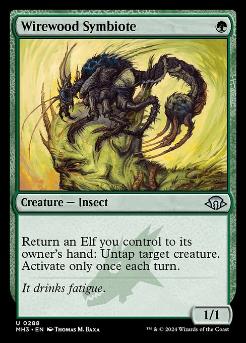 Wirewood Symbiote card art