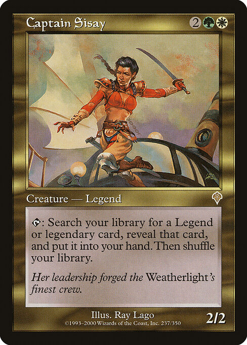 Captain Sisay card art