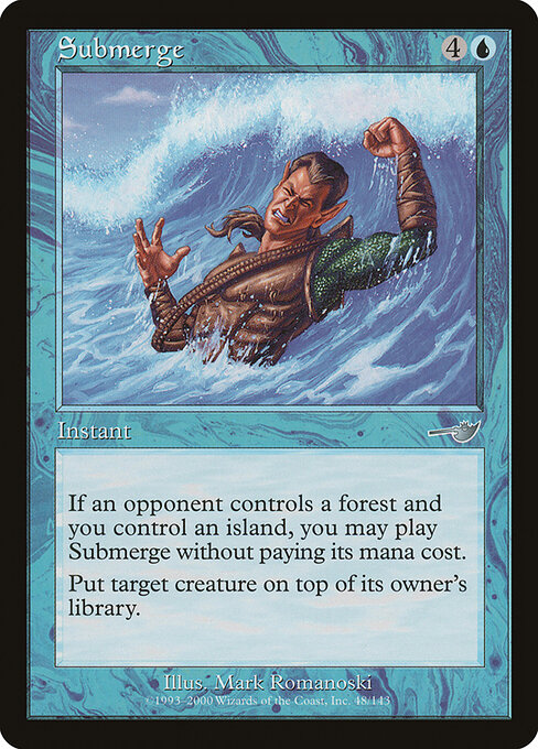 Submerge card art