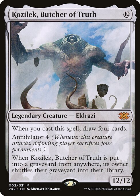 Kozilek, Butcher of Truth card art