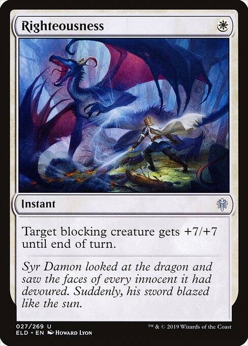 Righteousness card art