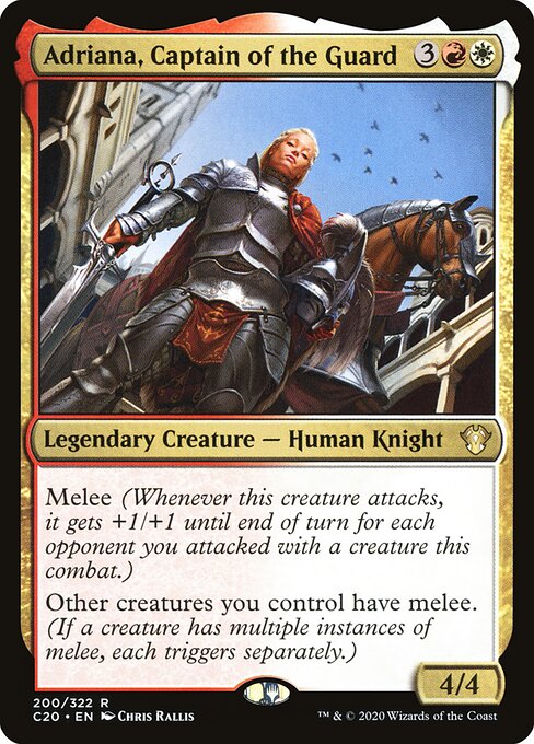 Adriana, Captain of the Guard card art
