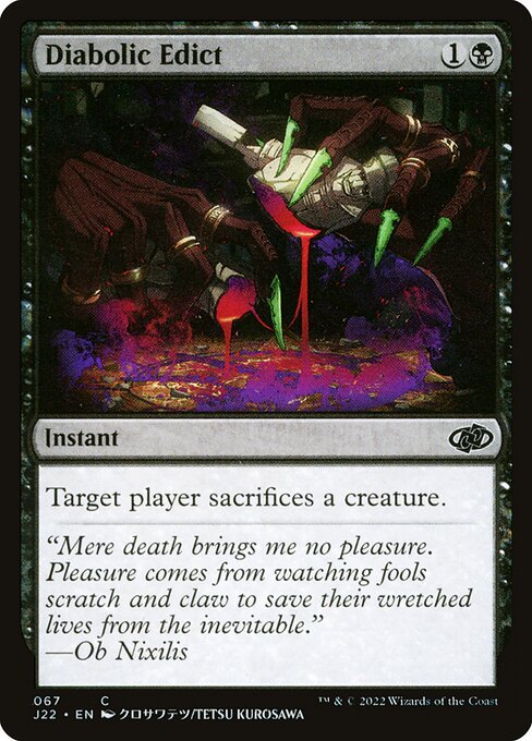 Diabolic Edict card art