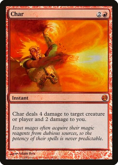 Char card art