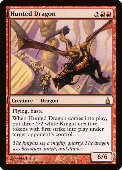 Hunted Dragon card art