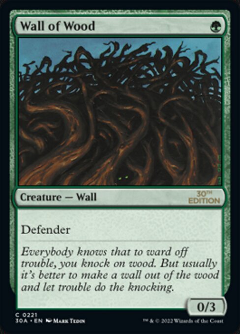 Wall of Wood card art