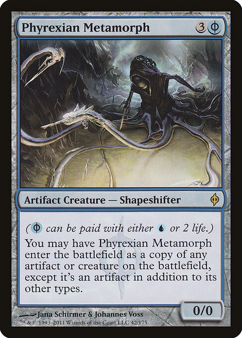 Phyrexian Metamorph card art