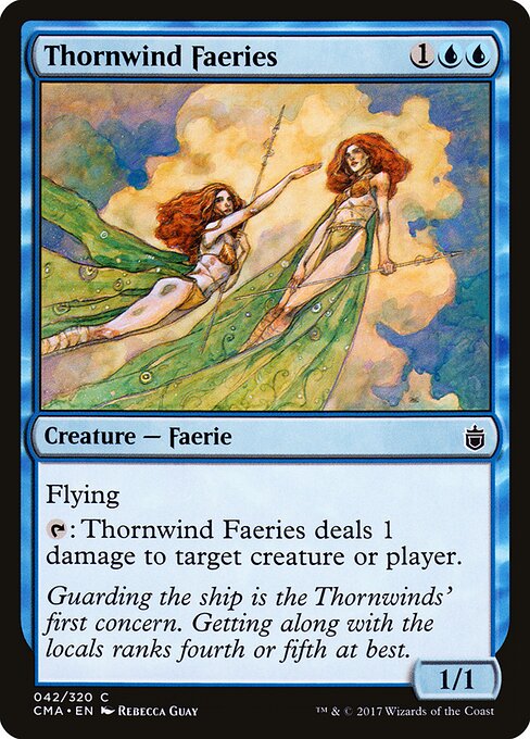 Thornwind Faeries card art