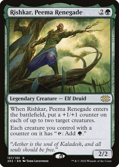 Rishkar, Peema Renegade card art