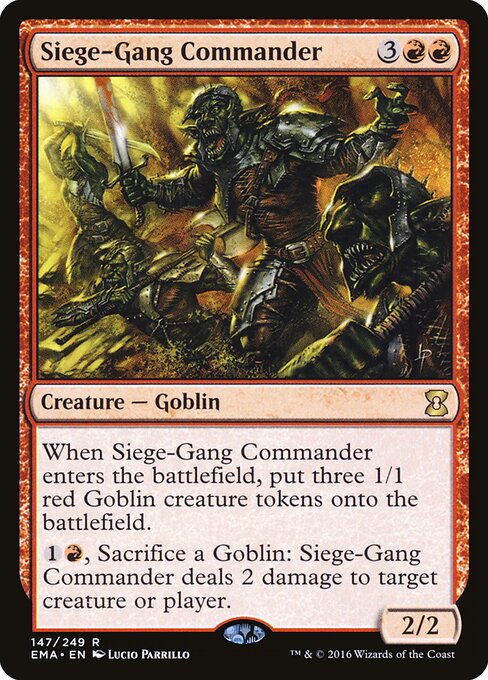 Siege-Gang Commander card art