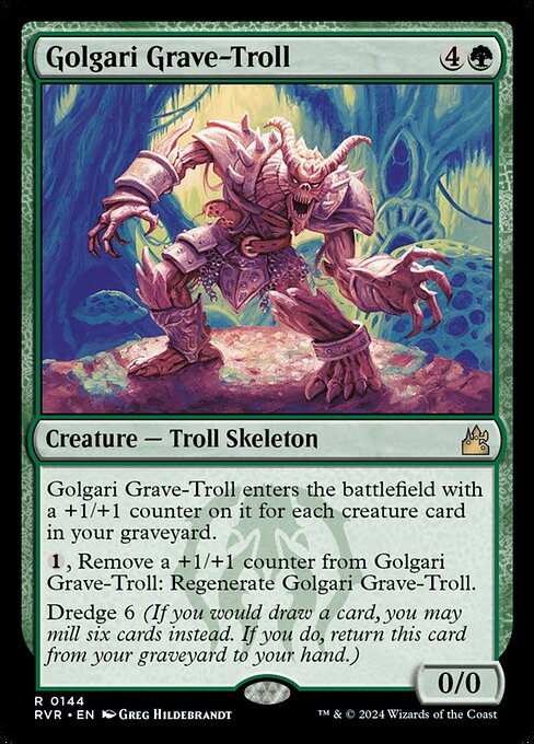 Golgari Grave-Troll card art