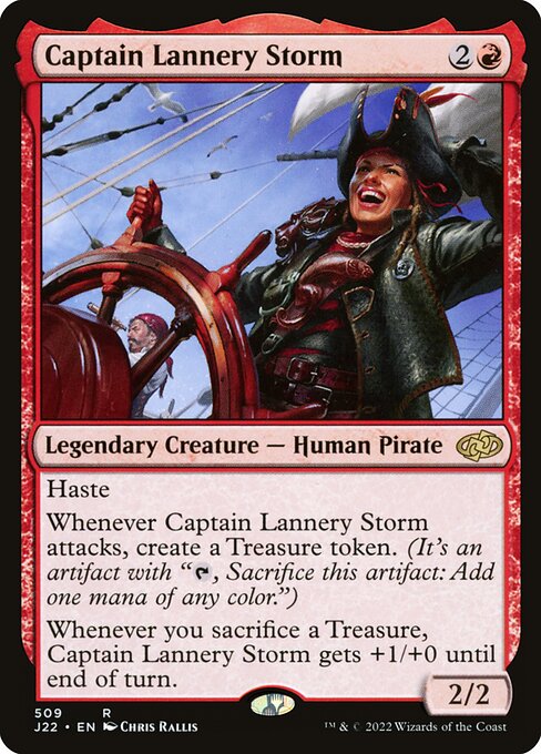Captain Lannery Storm card art