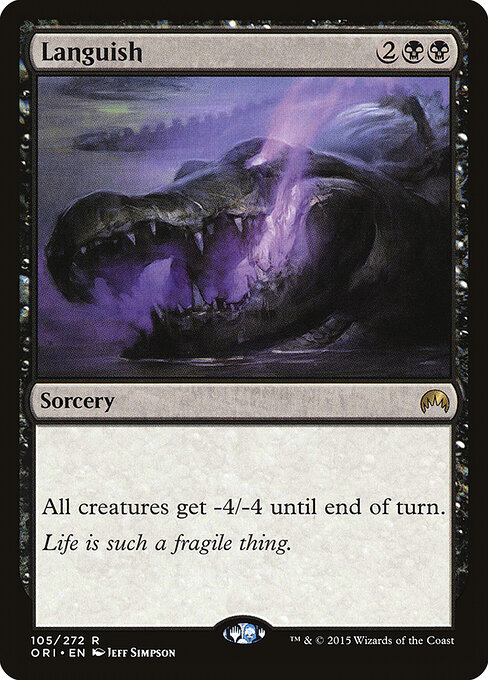 Languish card art
