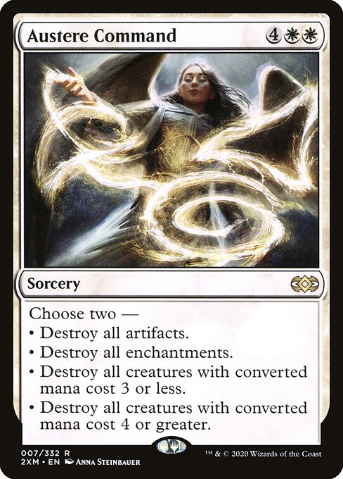 Austere Command card art