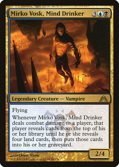 Mirko Vosk, Mind Drinker card art