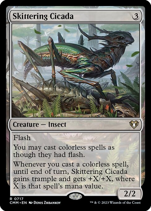Skittering Cicada card art