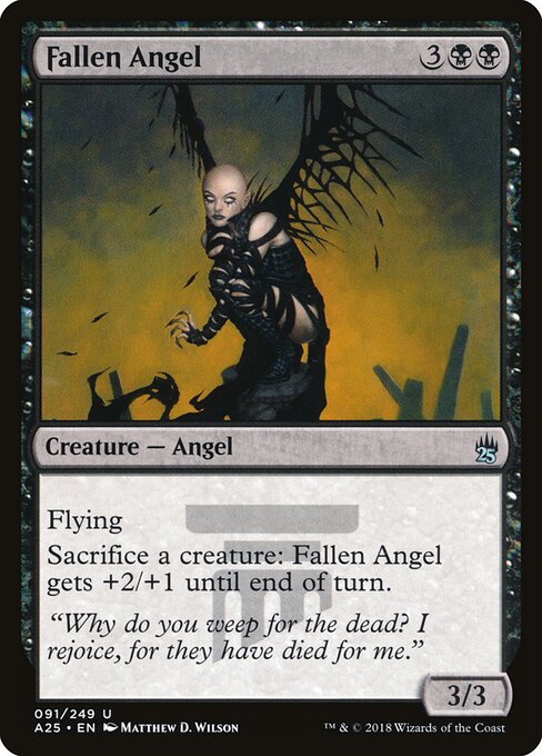 Fallen Angel card art