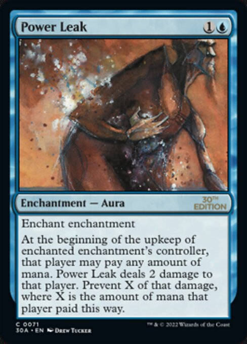 Power Leak card art