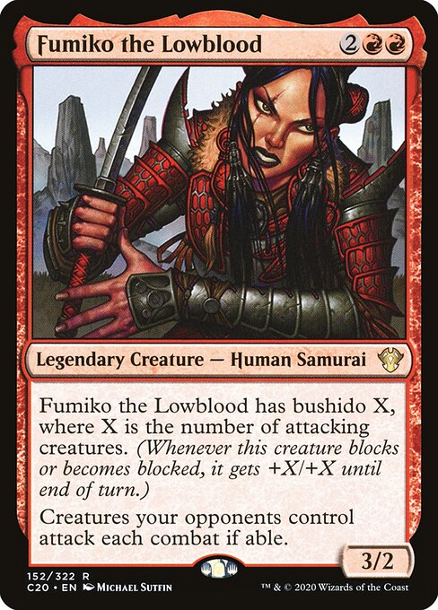 Fumiko the Lowblood card art