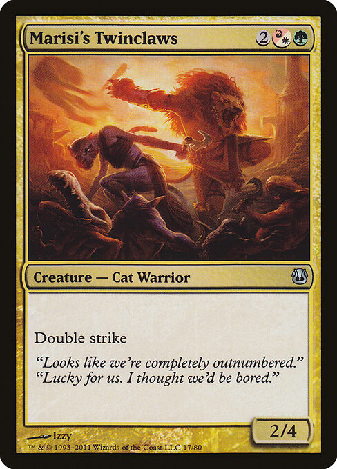 Marisi's Twinclaws card art