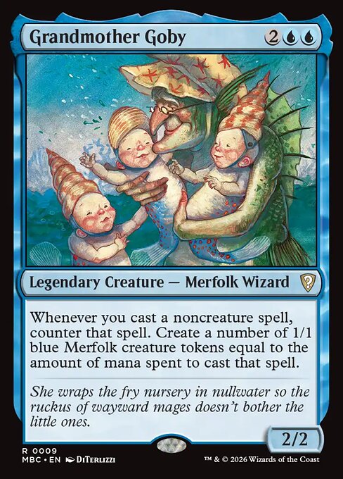Grandmother Goby card art