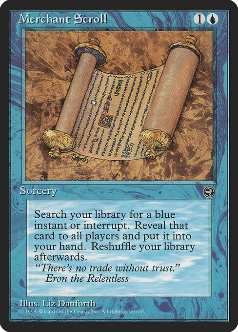Merchant Scroll card art