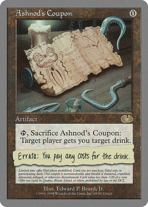 Ashnod's Coupon card art