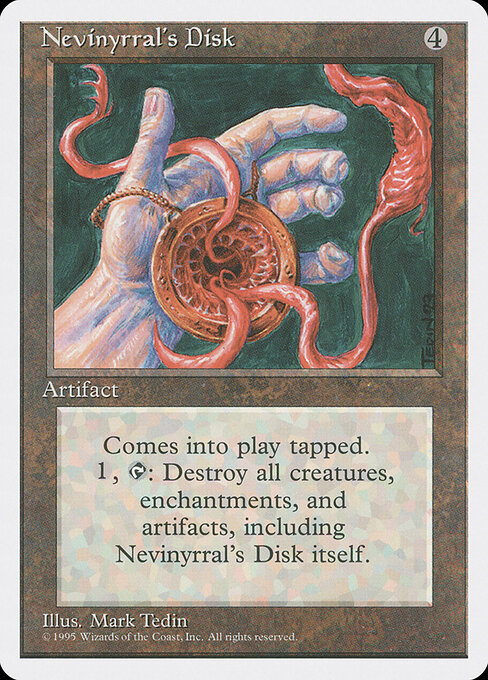 Nevinyrral's Disk card art
