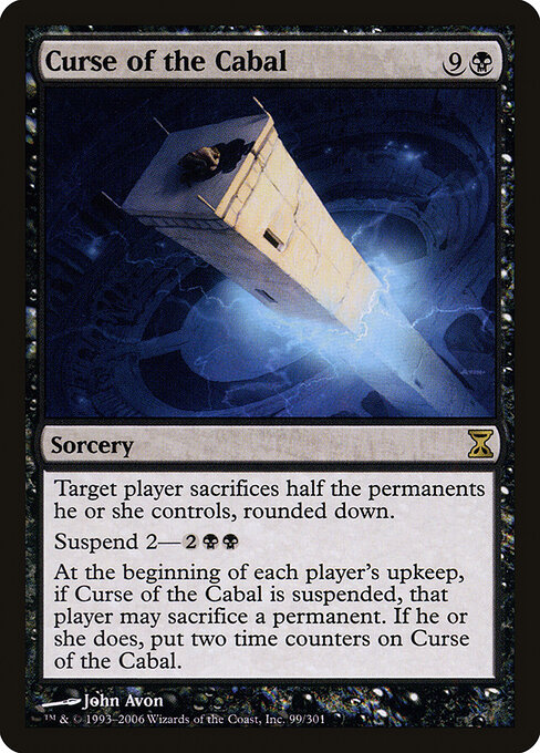 Curse of the Cabal card art