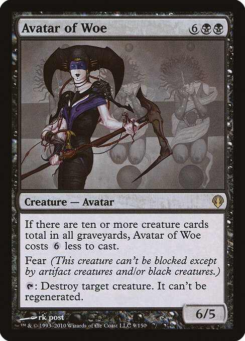 Avatar of Woe card art