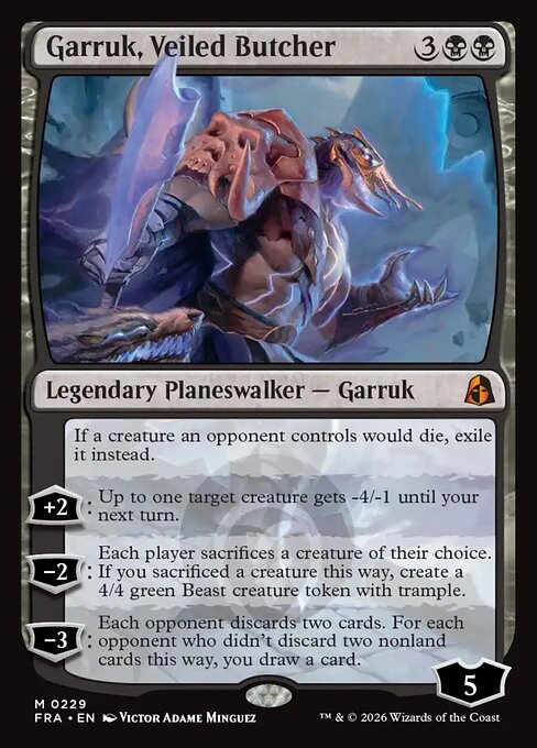Garruk, Veiled Butcher card art