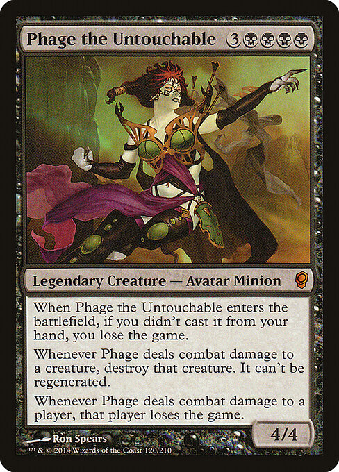 Phage the Untouchable card art