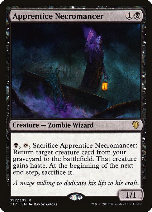 Apprentice Necromancer card art