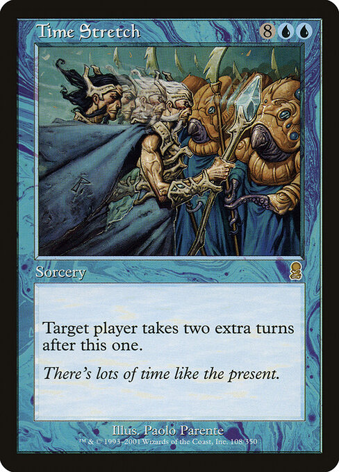 Time Stretch card art
