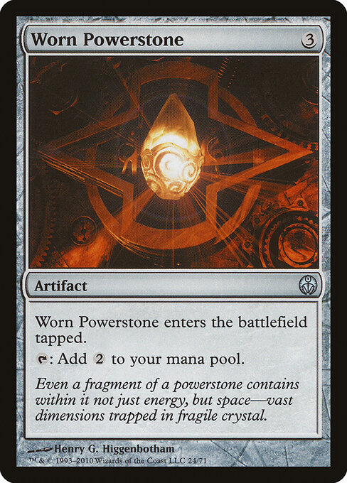 Worn Powerstone card art