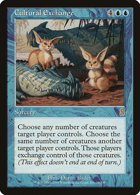 Cultural Exchange card art