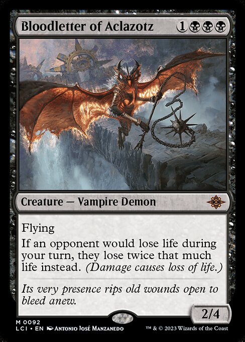 Bloodletter of Aclazotz card art